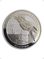 2016
Silver
Australian Kookaburra Silver Bullion
