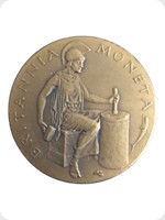 1924	Bronze	British Empire Exhibition - Britannia Moneta
