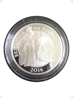 2016
Silver
Britannia &pound;2 Silver Proof 1 Ounce
