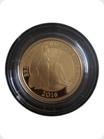 2016
Gold
Britannia &pound;25 Gold Proof - 1/4th Ounce
