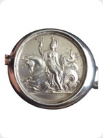 1848
Silver
Naval General Service Medal (Set In Silver Creamer)

