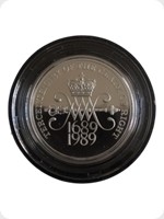 1989
Silver
&pound;2 - Tercentenary Of The Claim Of Right
