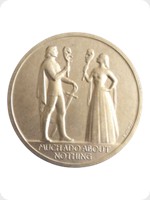 1970
Bronze
William Shakespeare 12of12 - Much Ado About Nothing

