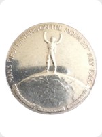1969
Silver
Man's First Landing On The Moon
