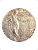 1905	
Steel
Baltic Agricultural Society Prize Medal
