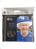 2017
Cupronickel
&pound;5 BU - The Queens Sapphire Jubilee
