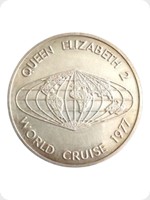 1977
Silver
Cunard Queen Elizabeth 2 World Cruise
