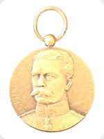 1916
Bronze
Lord Kitchener, Memorial Medal
