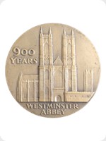 1965
Bronze
900th Anniversary Of Westminster Abbey
