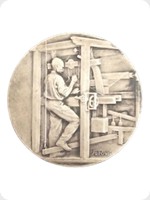 1944
Bronze
General Association Of Tissues And Textile Materials Medal
