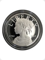 2017
Silver
225th Anniversary American Liberty Silver Medal
