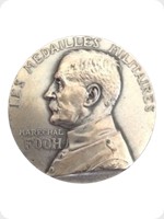 1918
Silver
Les Medailles Militaires, Marechal Foch

