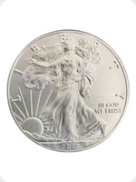 2017
Silver
US Eagle Silver Bullion
