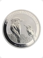 2017
Silver
Australian Kookaburra Silver Bullion
