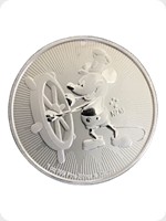 2017
Silver
Steamboat Willie Silver Bullion
