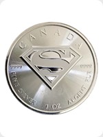 2016
Silver
Canadian Superman Silver Bullion
