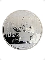 2017
Silver
Chinese Panda Silver Bullion

