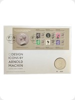 2017
Cupronickel
Design Icons By Arnold Machin - 50th Anniversary
