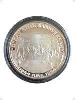 1994
Silver
Cunard D Day 50th Anniversary Medal
