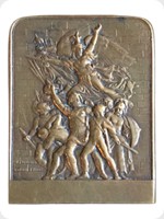1918
Bronze
La Marseillaise, H Dubois d'apres Rude
