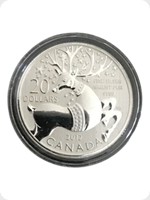 2012
Silver
Reindeer Christmas Coin
