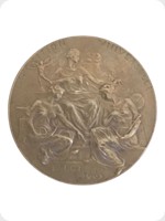 1905
Bronze
Universal and International Exhibition of Liege Medal
