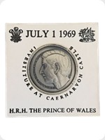 1969
Silver
Prince Charles Investiture Medal
