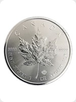 2018
Silver
Canadian Maple Silver Bullion
