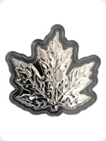2015
Silver
Canadian Maple Leaf Shaped
