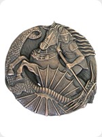 2005
Bronze
The Triumph Of Good Over Evil - George And The Dragon Medal
