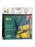 2018
Cupronickel
&pound;2 BU RAF Centenary Spitfire
