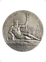 1906
Silver
European Commission Of The Danube Medal
