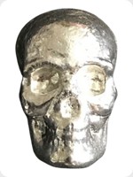 2018
Silver
Skull Hand Poured
