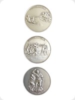 1994
Silver
Vatican Museum Michelangelo Commemorative Art Medals
