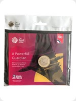 2018
Silver
2018 &pound;2 Brilliant Uncirculated Coin - RAF Centenary Vulcan
