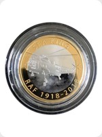 2018
Silver
2018 &pound;2 Silver Proof Coin - RAF Centenary Sea King
