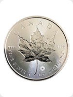 2018
Silver
Canadian Incuse Maple Silver Bullion
