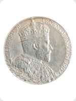 1902
Silver
Edward VII Coronation Commemorative Medal
