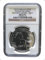 2014
Silver
Lunar Year Of The Horse �Mule' - Slabbed
