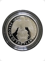 2019
Silver
Queens Beasts 2019 - The Falcon Of The Plantagenets Proof
