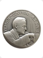 1966
Silver
Yehudi Menuhin 50th Birthday Commemorative Medal
