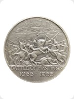 1966
Silver
900th Anniversary Of The Battle Of Hastings
