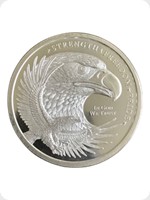 2018
Silver
Golden State Mint Silver Eagle Round
