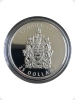 2016
Silver
Canadian Piedfort The Coat Of Arms Of Canada
