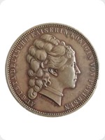 1875
Bronze
Queen Augusta Agricultural Exhibition Cologne Medal
