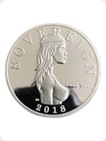 2018
Silver
Free Will Sovereign
