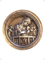 1976
Silver
Donatello's The Chellini Madonna Medal

