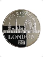 2005
Silver
Britannia - London 2012 Olympic Bid Winnner
