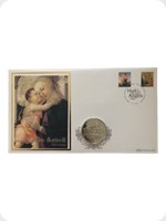 1997
Cupronickel
Birth Of Christ (Donatello�s Madonna & Child) FDC Cover
