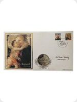 1997
Cupronickel
Birth Of Christ (Donatello�s Madonna & Child) FDC Cover
